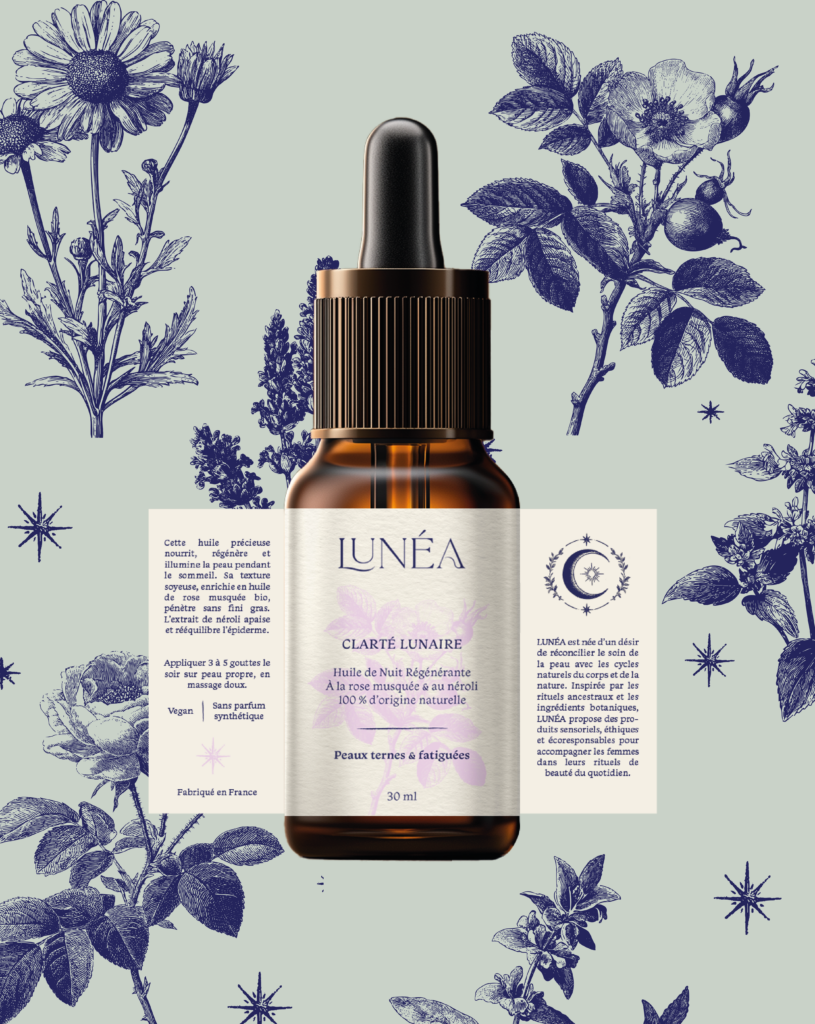 Branding Identité visuelle marque de cosmétiques